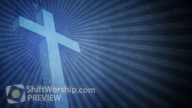 Preview of Simple Blue Cross
